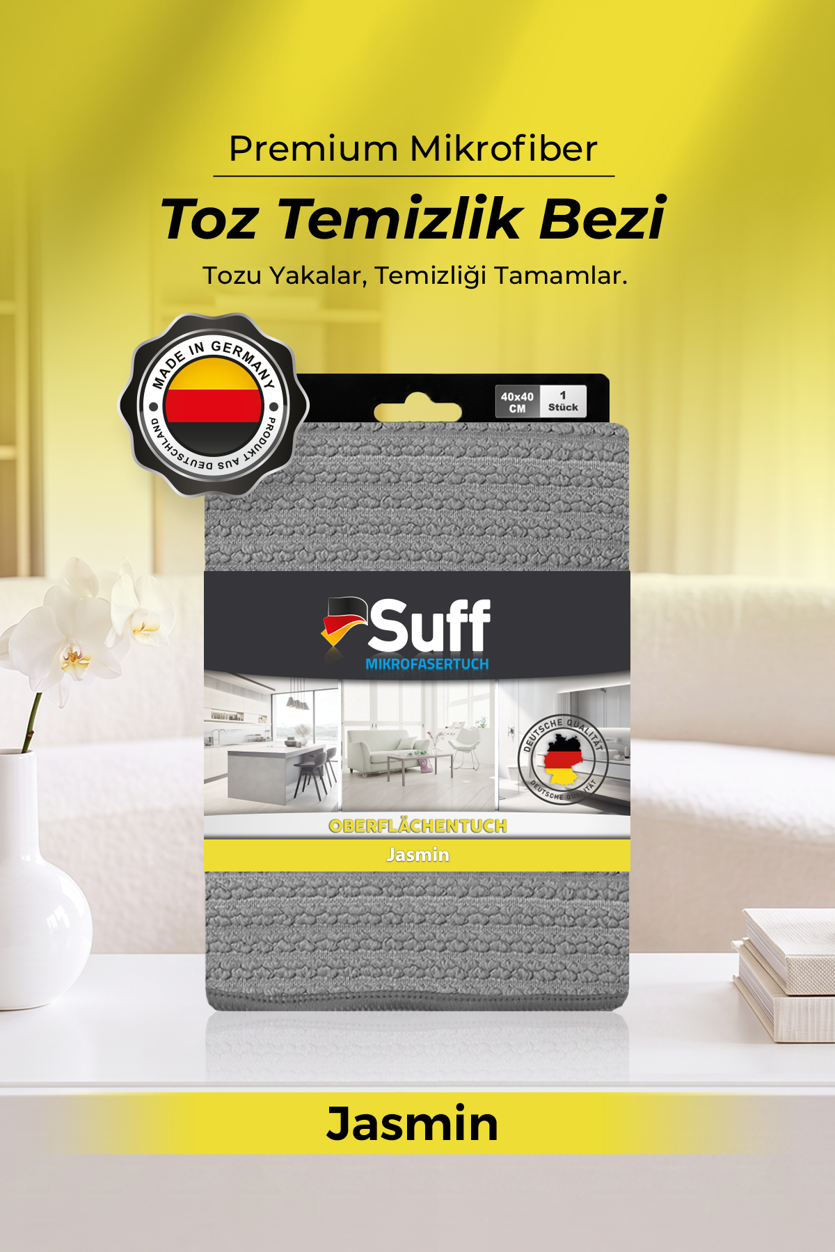 Suff Jasmin Toz Temizlik Bezi 40x40 