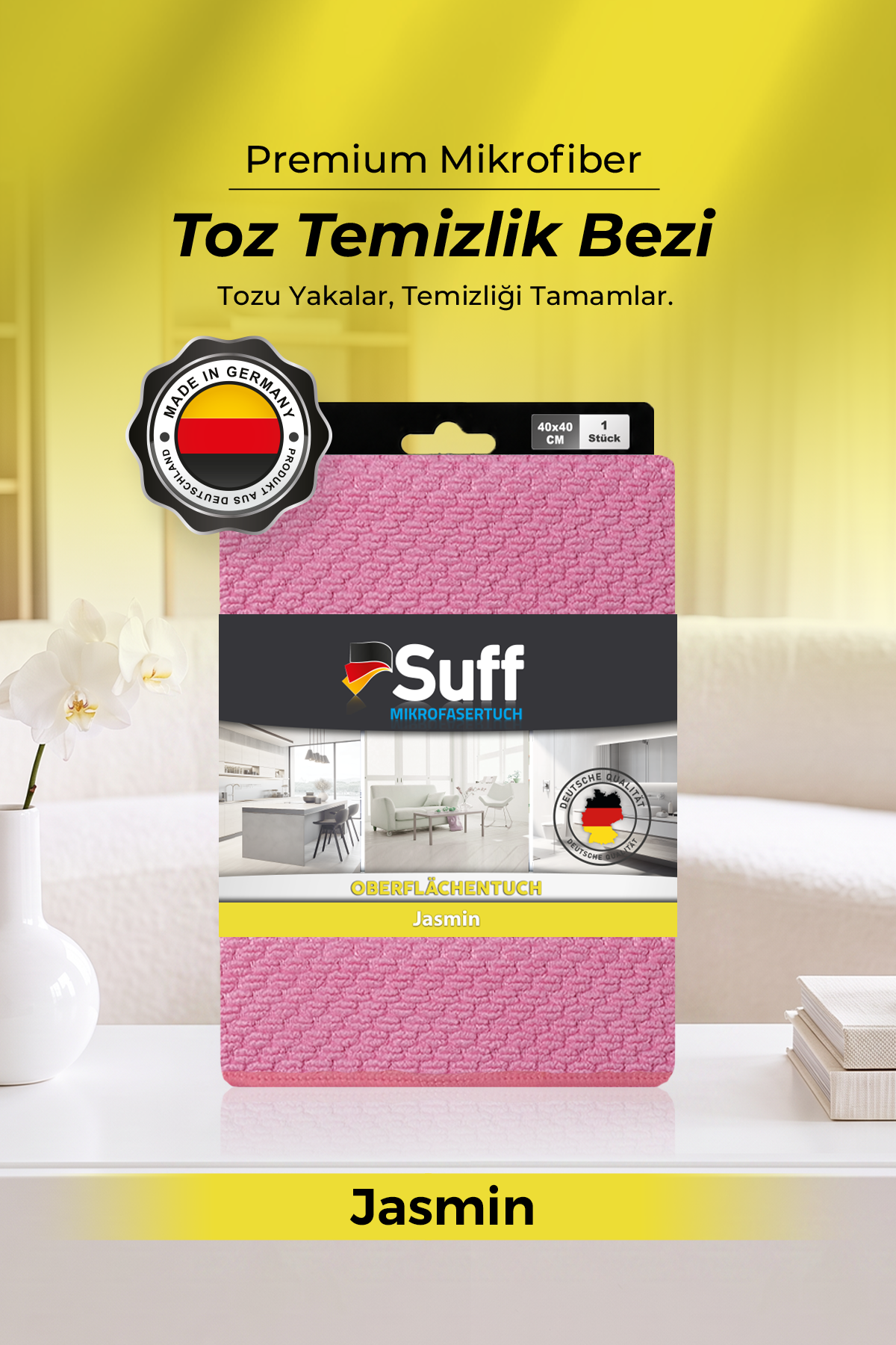 Suff Jasmin Toz Temizlik Bezi 40x40 