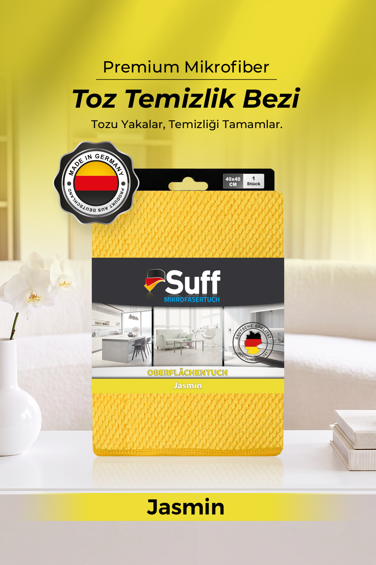 Suff Jasmin Toz Temizlik Bezi 40x40 