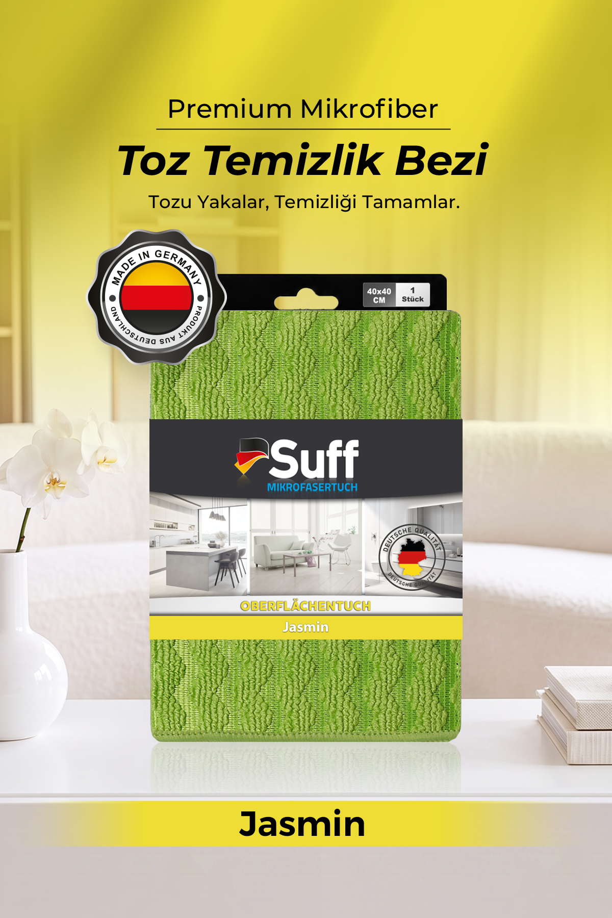 Suff Jasmin Toz Temizlik Bezi 40x40 