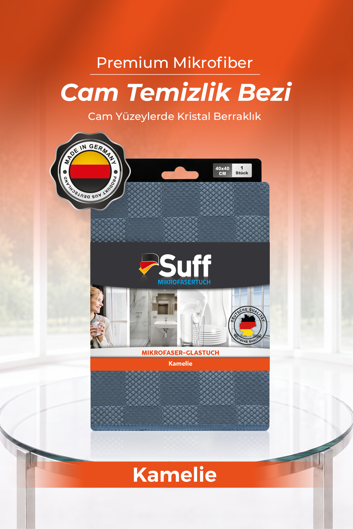 Suff Kamelie Cam Bezi     40x40 