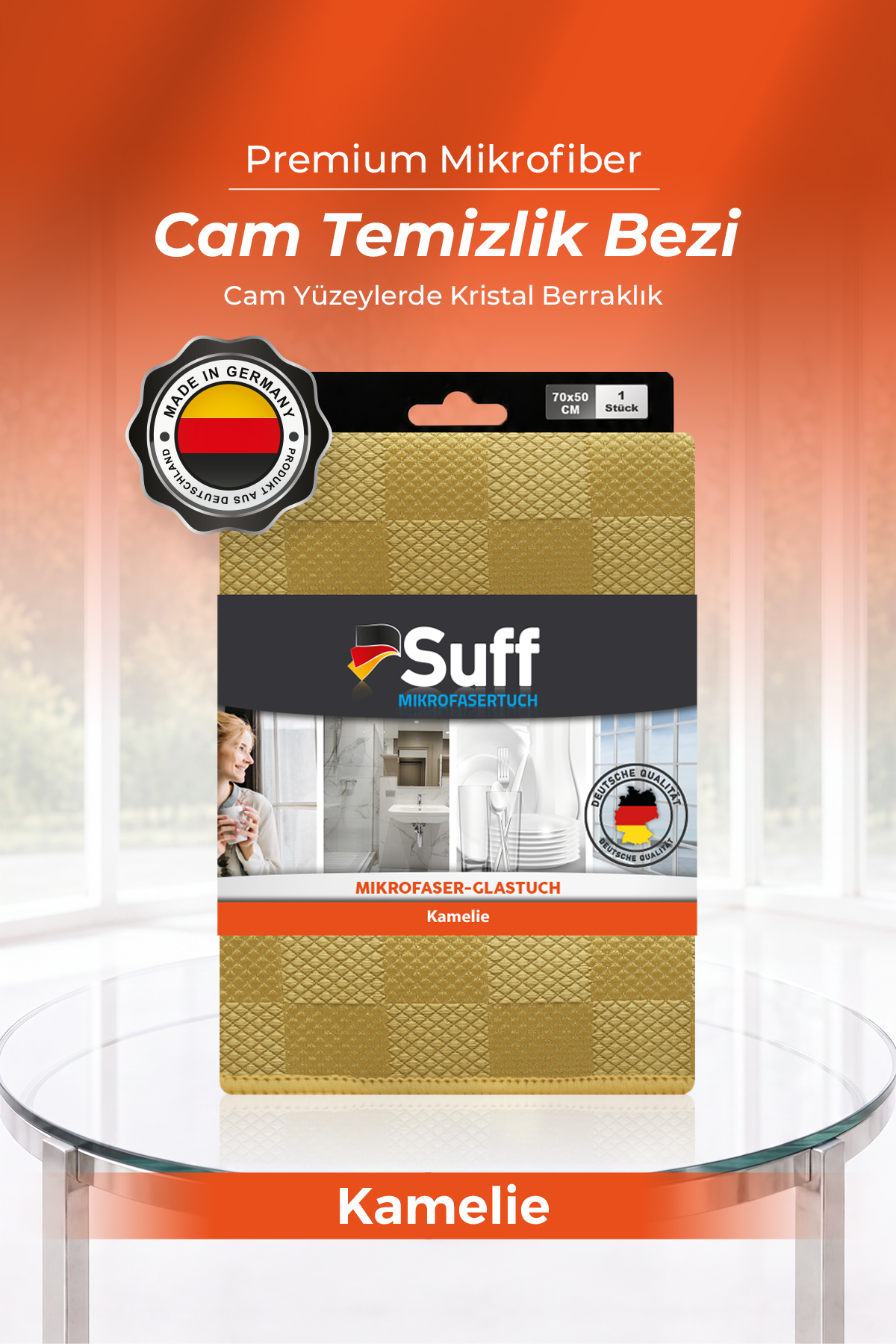 Suff Kamelie Cam Bezi     70x50 