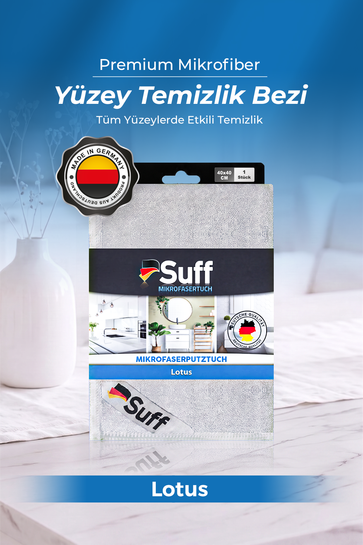 Suff Lotus Yüzey Temizlik Bezi  40x40 