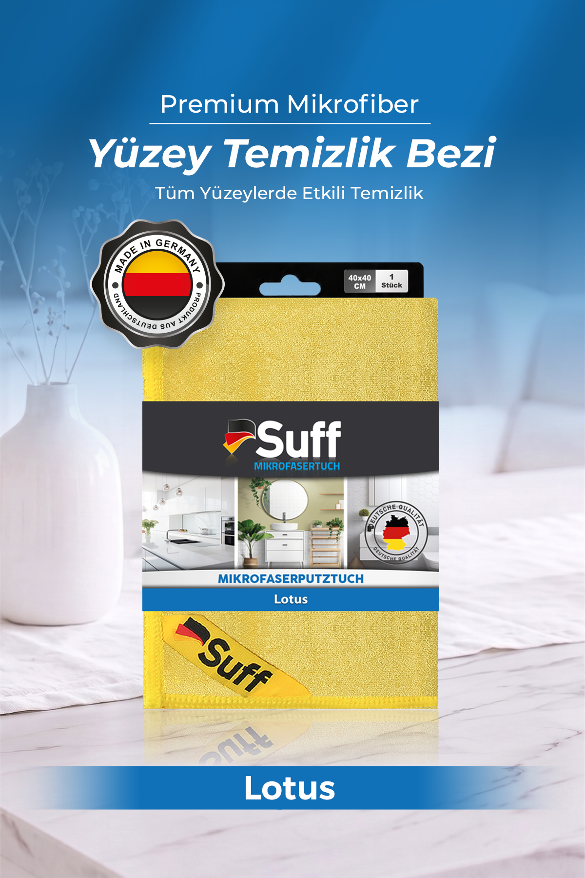 Suff Lotus Yüzey Temizlik Bezi  40x40 