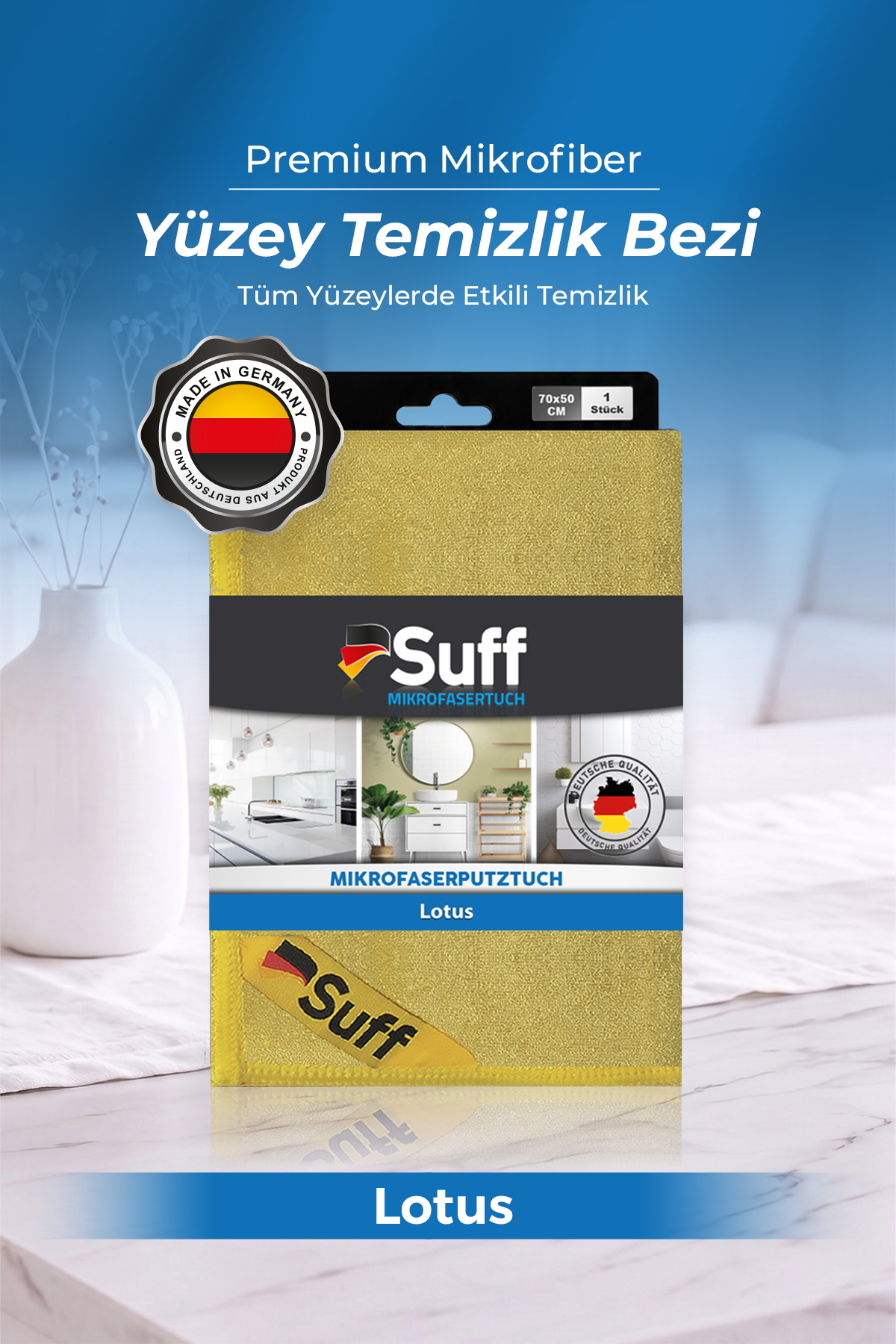 Suff Lotus Yüzey Temizlik Bezi  70x50 