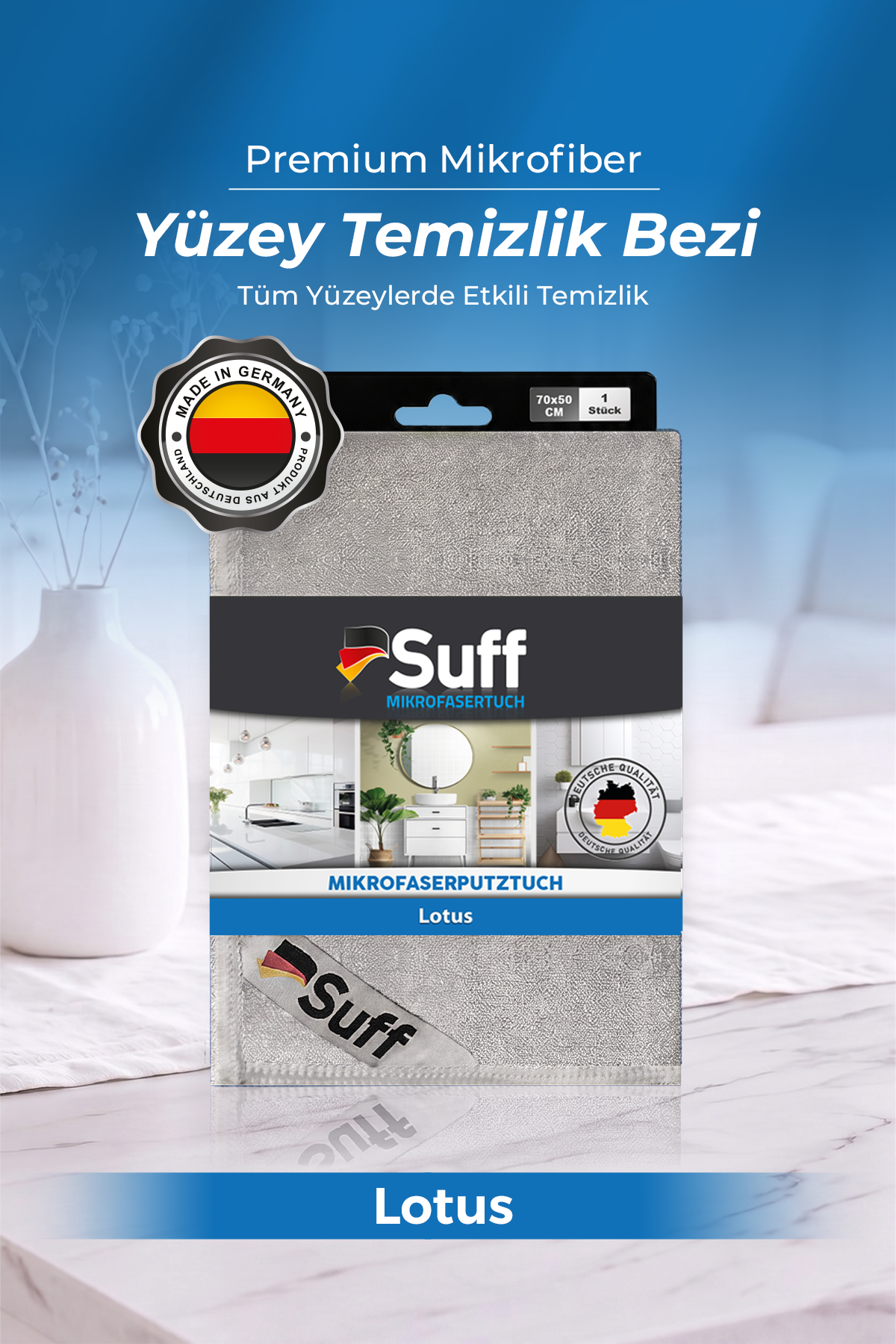Suff Lotus Yüzey Temizlik Bezi  70x50 