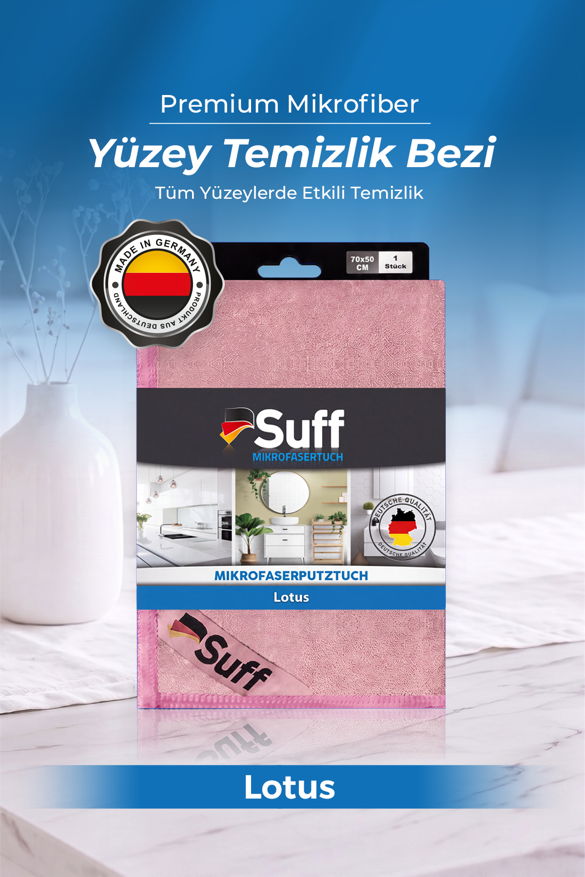 Suff Lotus Yüzey Temizlik Bezi  70x50 