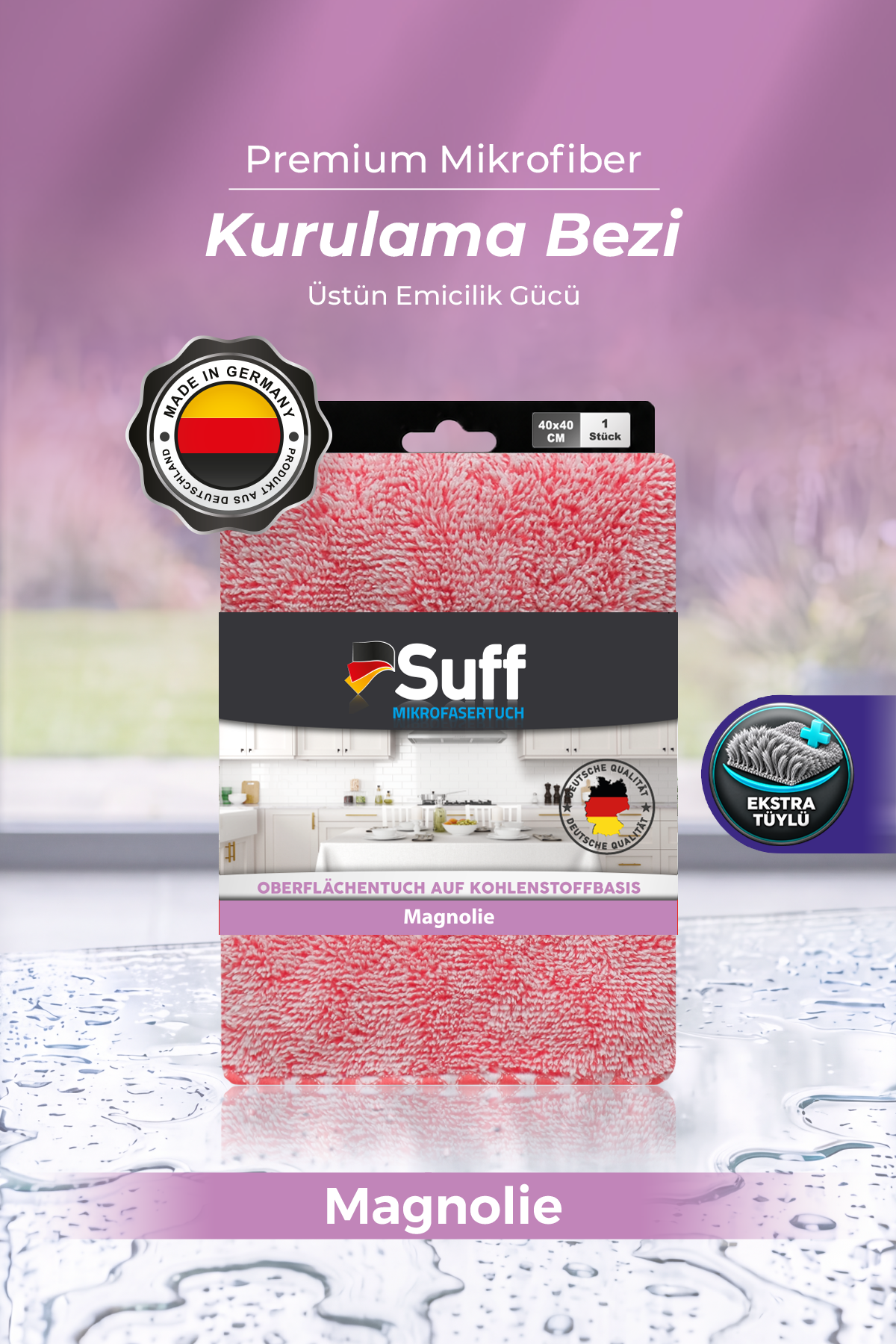 Suff Magnolie Kurulama Bezi 40x40 