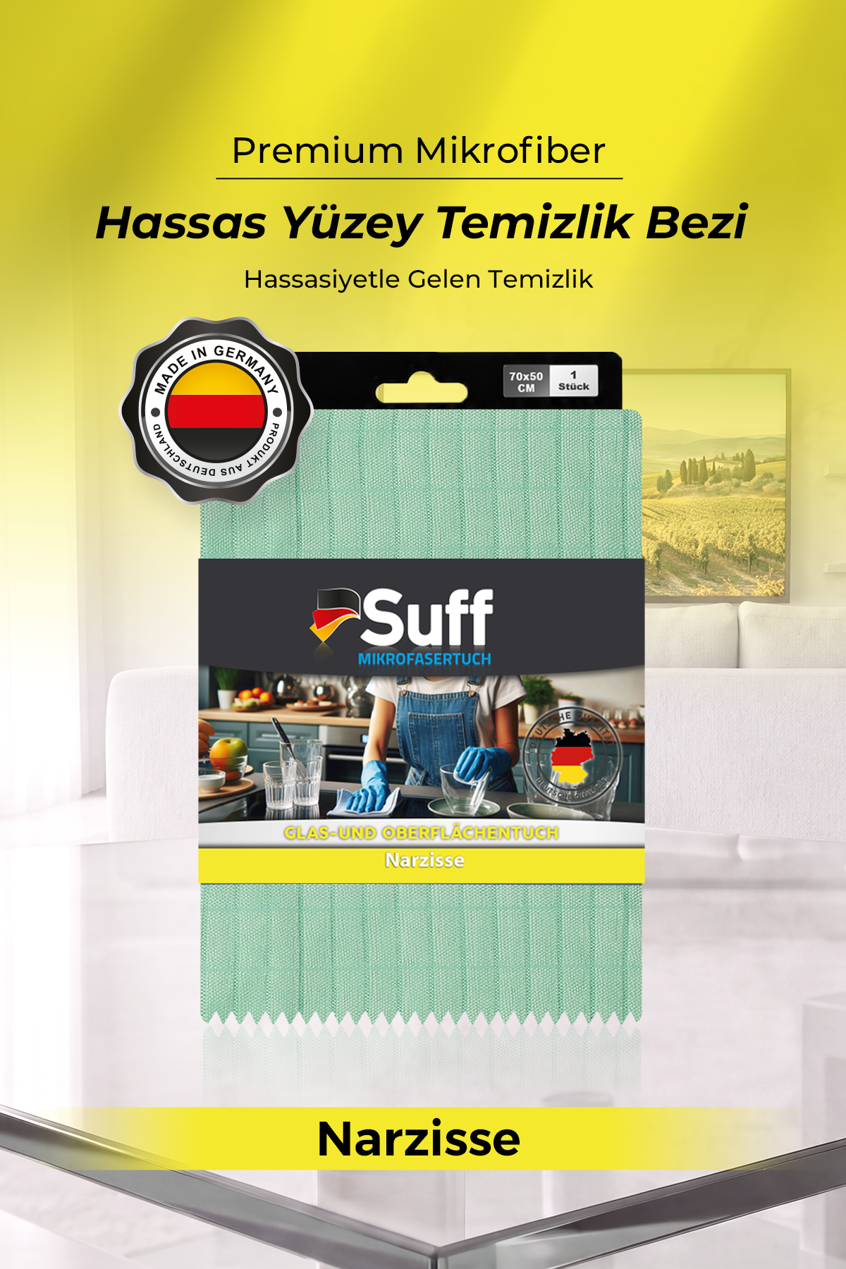 Suff Narzisse Hassas Yüzey Bezi     70x50 