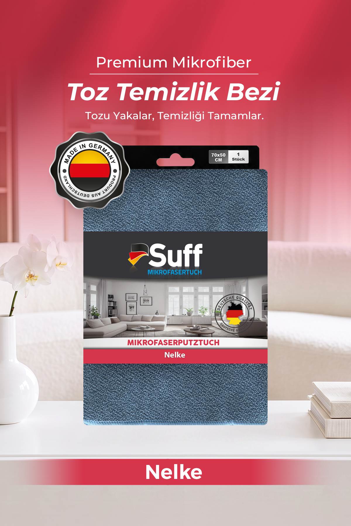 Suff Nelke Toz Temizlik Bezi  70x50 
