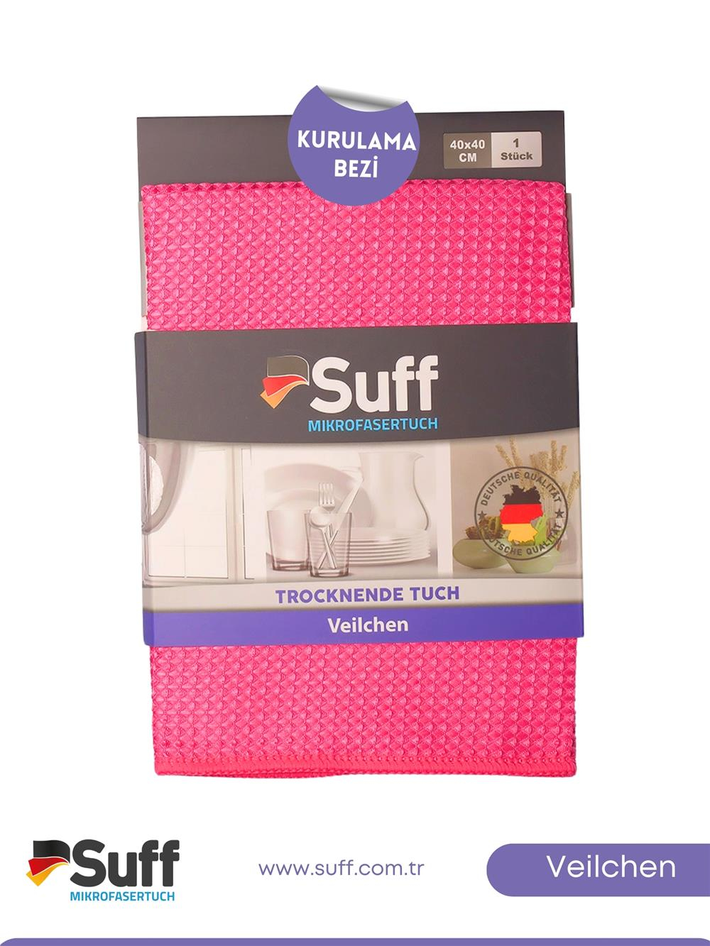 Suff Veilchen Kurulama Bezi     40x40 