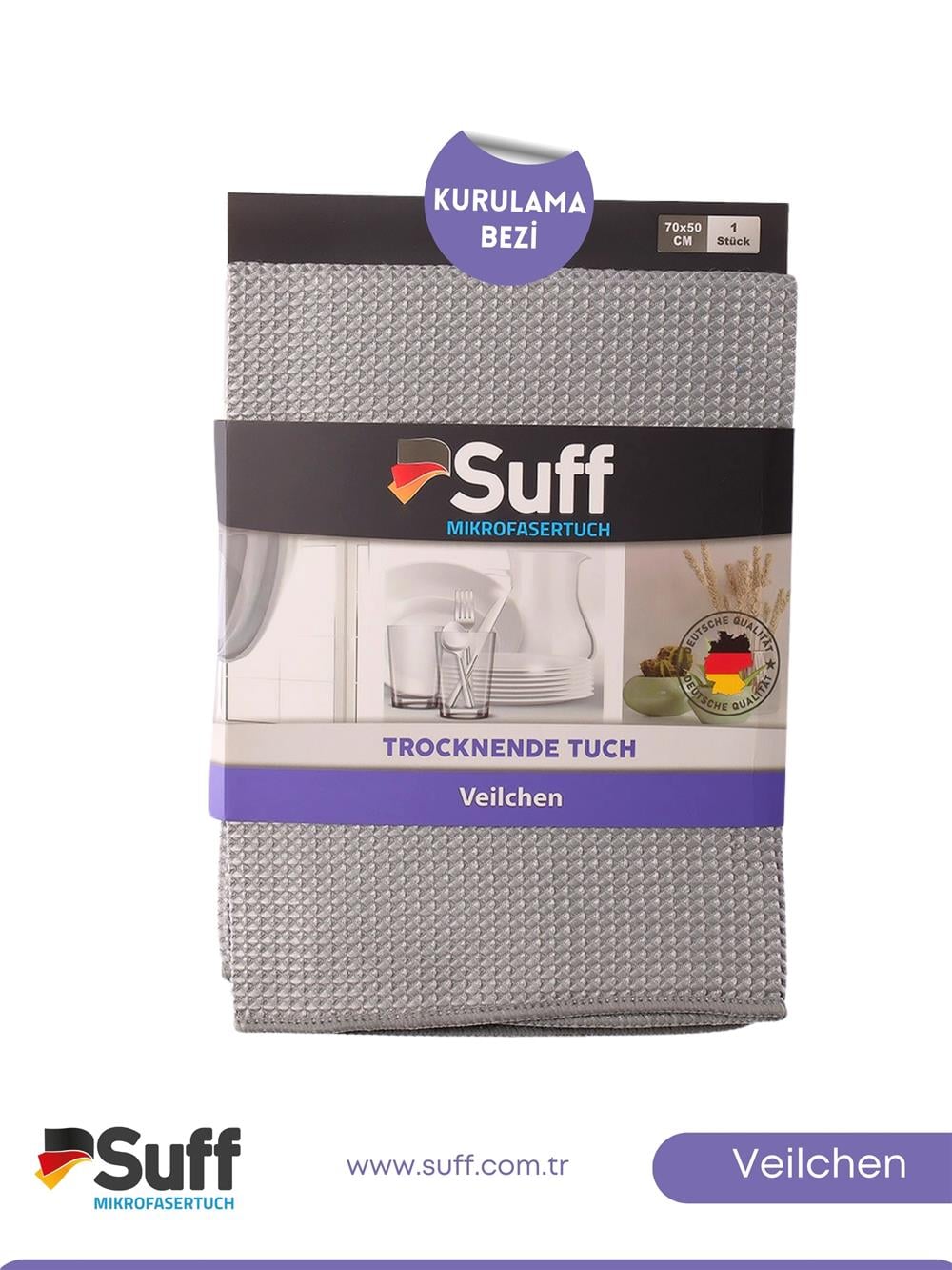 Suff Veilchen Kurulama Bezi     70x50 
