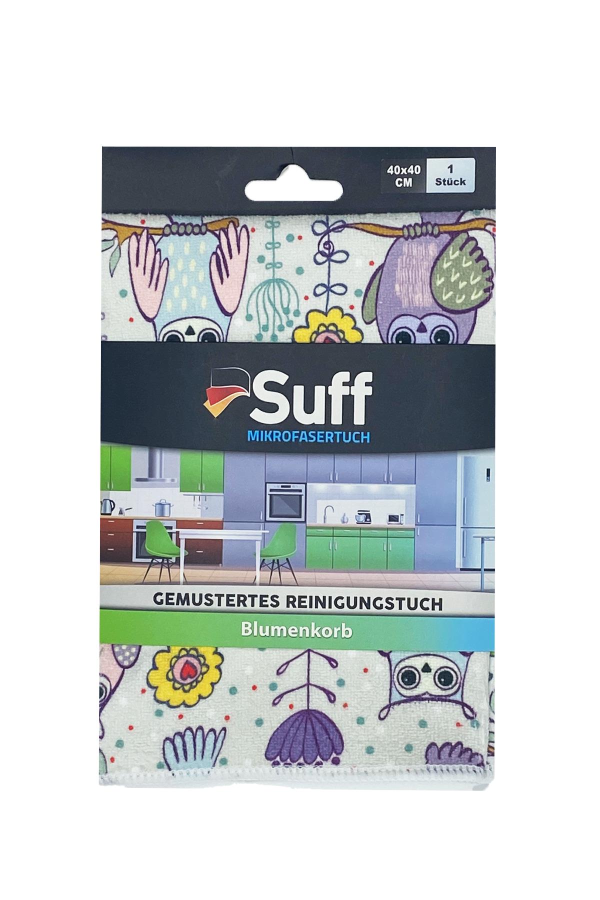 Çiçek Sepeti -10 Desen Mutfak Bezi 40x40 (1 ADET)