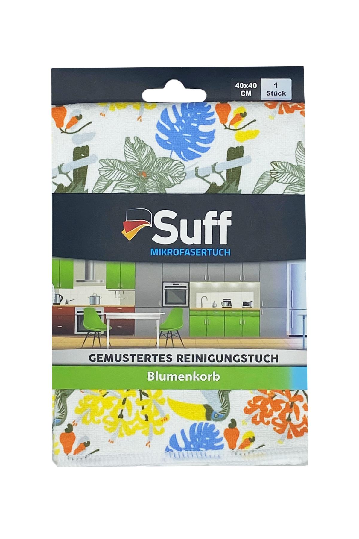 Çiçek Sepeti -10 Desen Mutfak Bezi 40x40 (1 ADET)