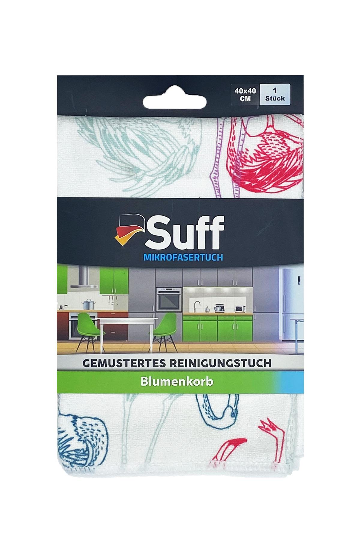 Çiçek Sepeti -10 Desen Mutfak Bezi 40x40 (1 ADET)