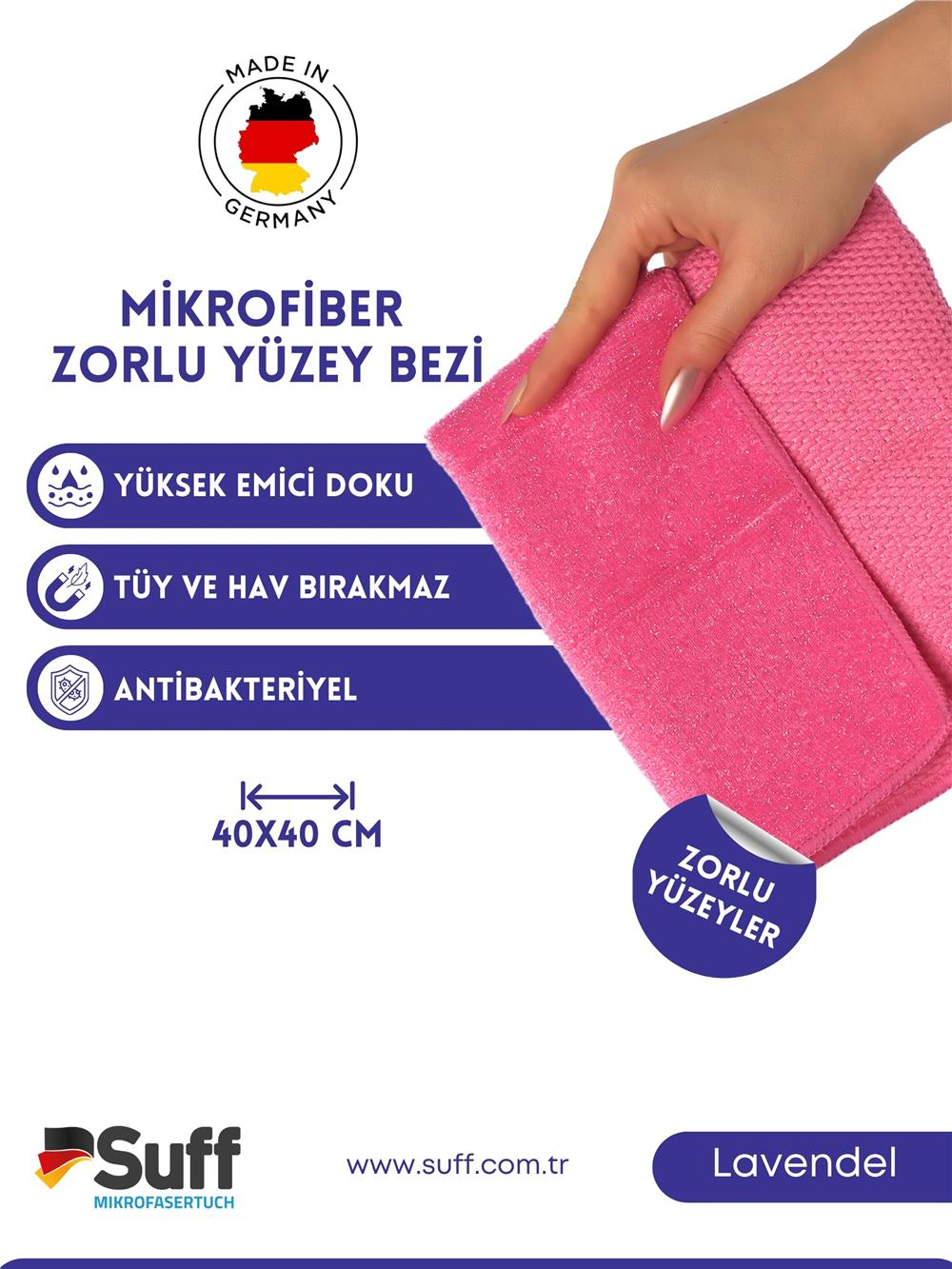 Lavendel Zorlu Yüzey Bezi