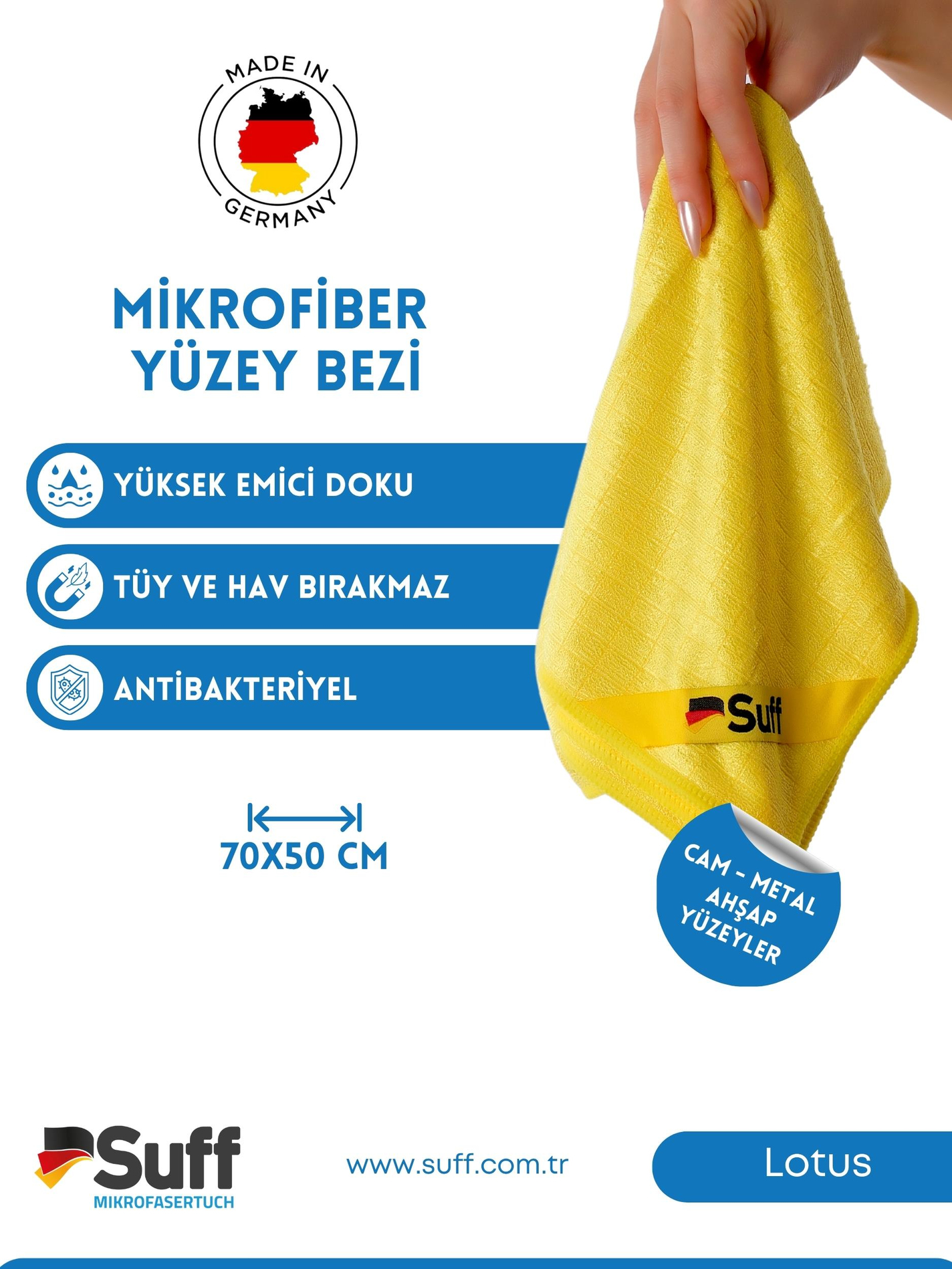 Lotus Yüzey Temizlik Bezi  70x50 