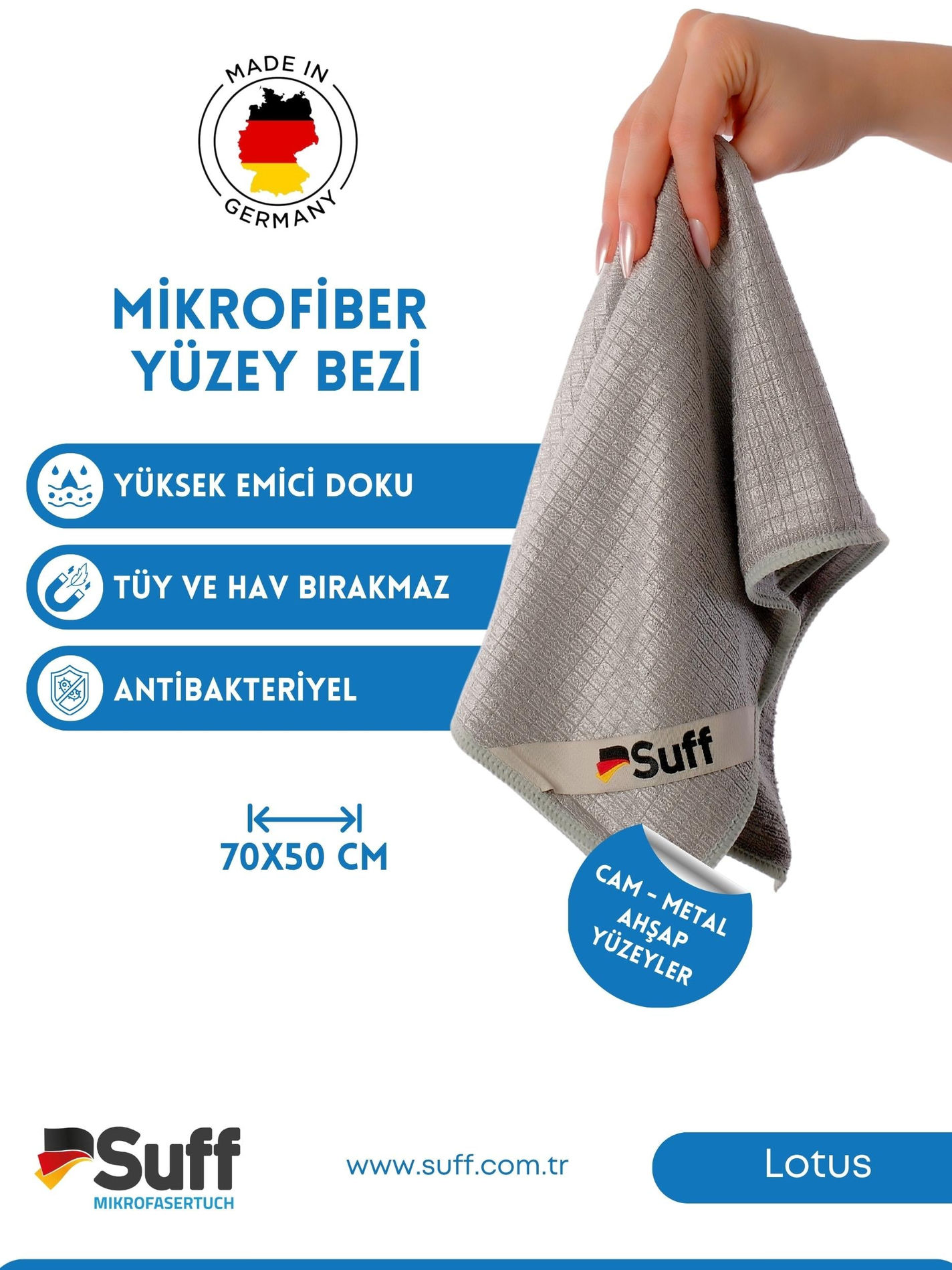 Lotus Yüzey Temizlik Bezi  70x50 