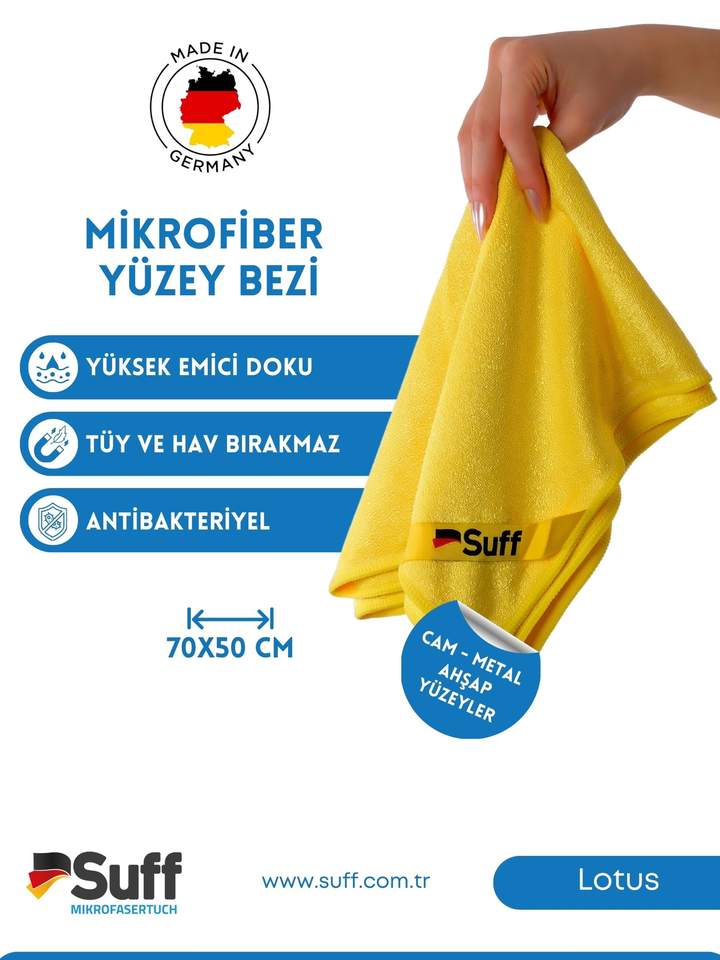 Lotus Yüzey Temizlik Bezi  70x50 