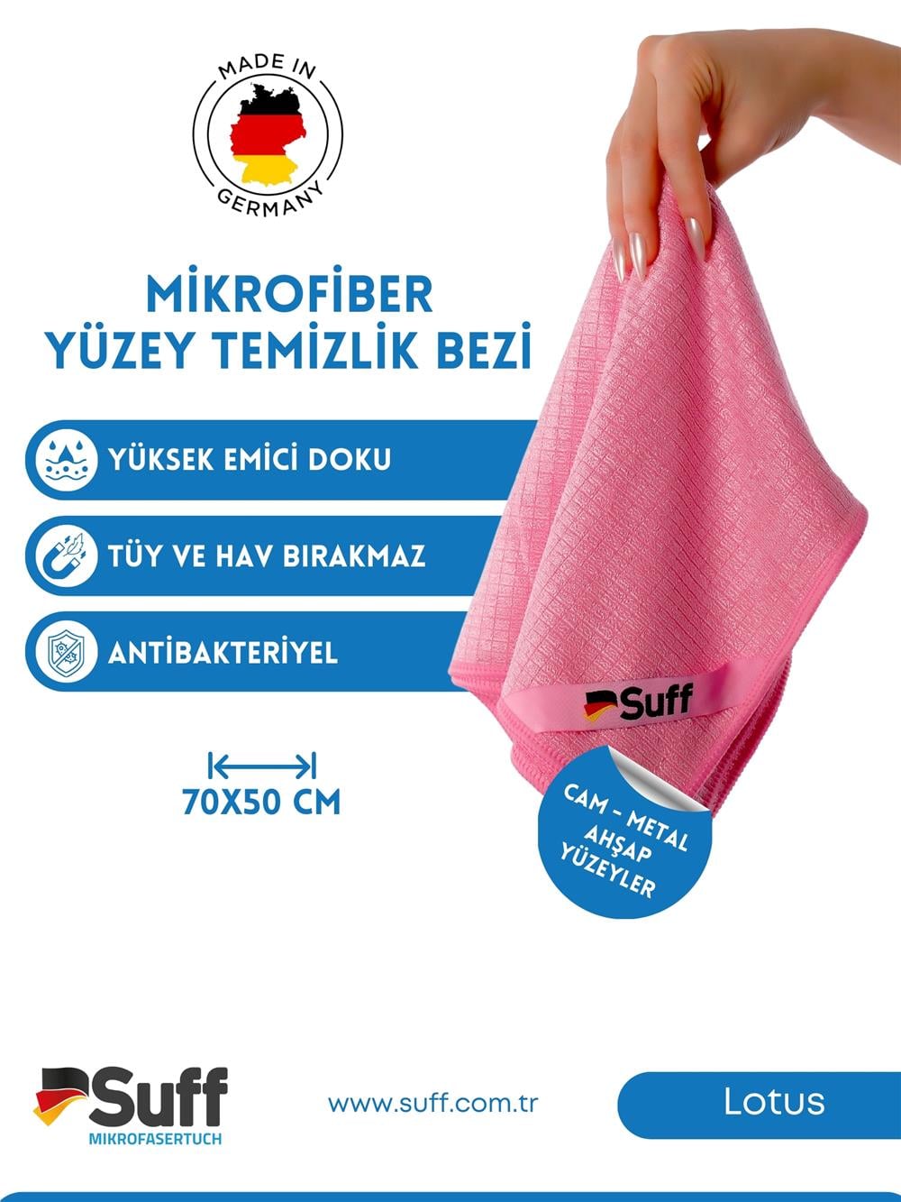 Lotus Yüzey Temizlik Bezi  70x50 