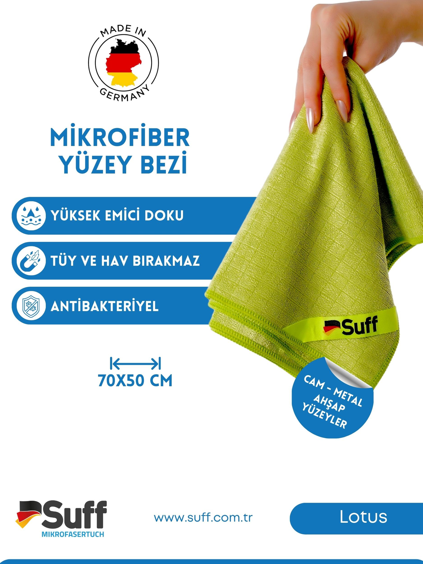 Lotus Yüzey Temizlik Bezi  70x50 
