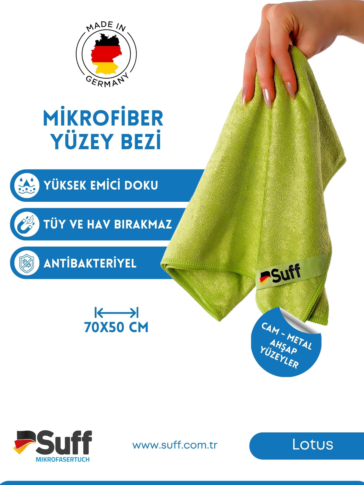 Lotus Yüzey Temizlik Bezi  70x50 