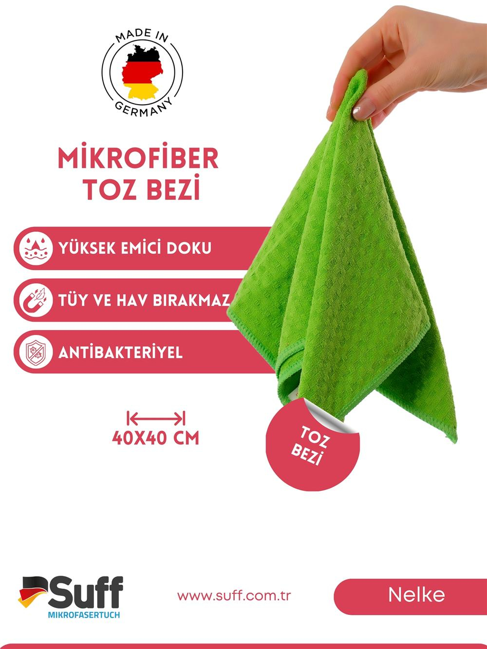 Nelke Genel Temizlik Bezi  40x40 