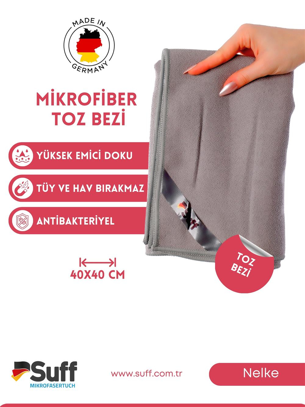 Nelke Genel Temizlik Bezi  40x40 