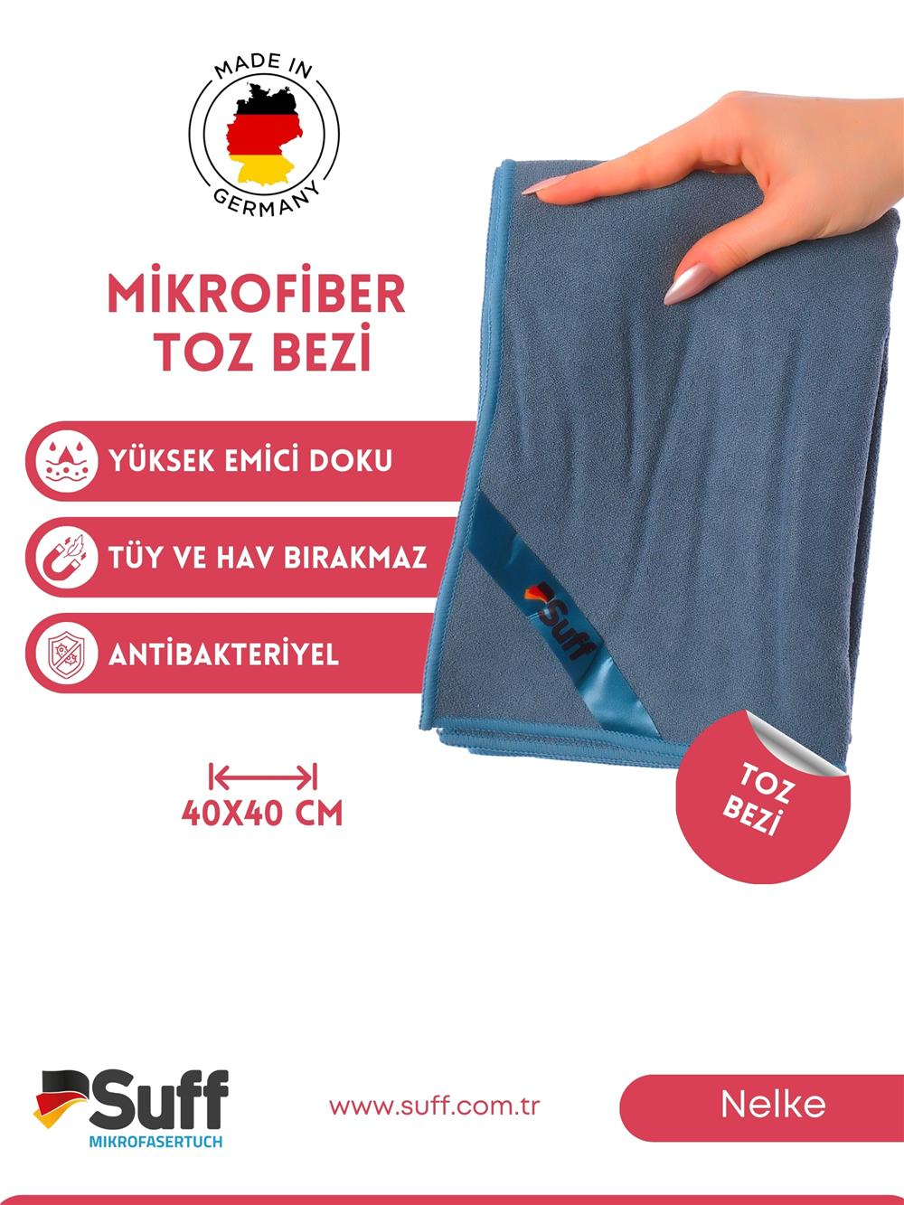 Nelke Genel Temizlik Bezi  40x40 