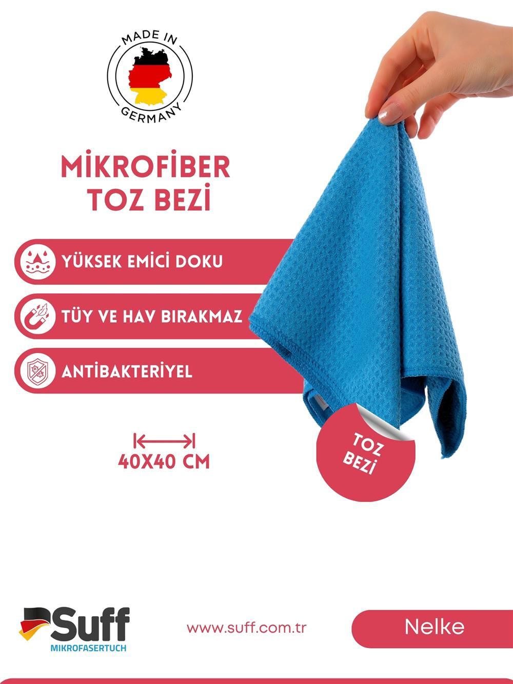 Nelke Genel Temizlik Bezi  40x40 