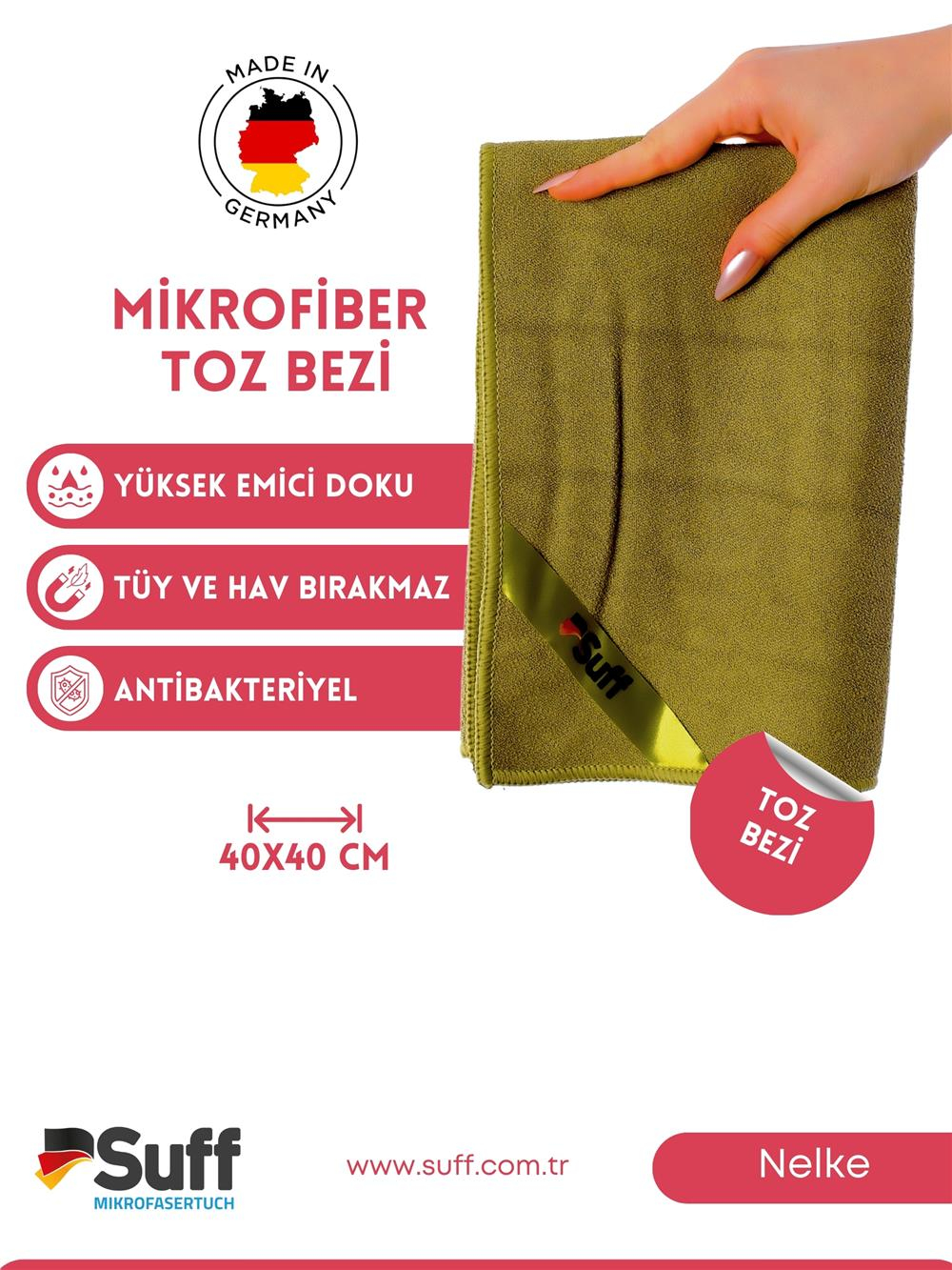 Nelke Genel Temizlik Bezi  40x40 