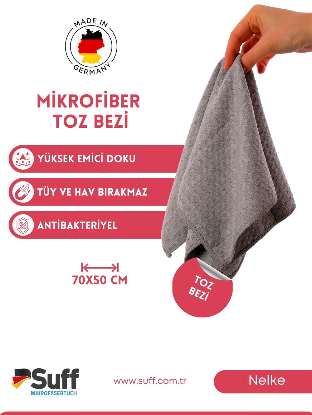 Nelke Genel Temizlik Bezi  70x50 