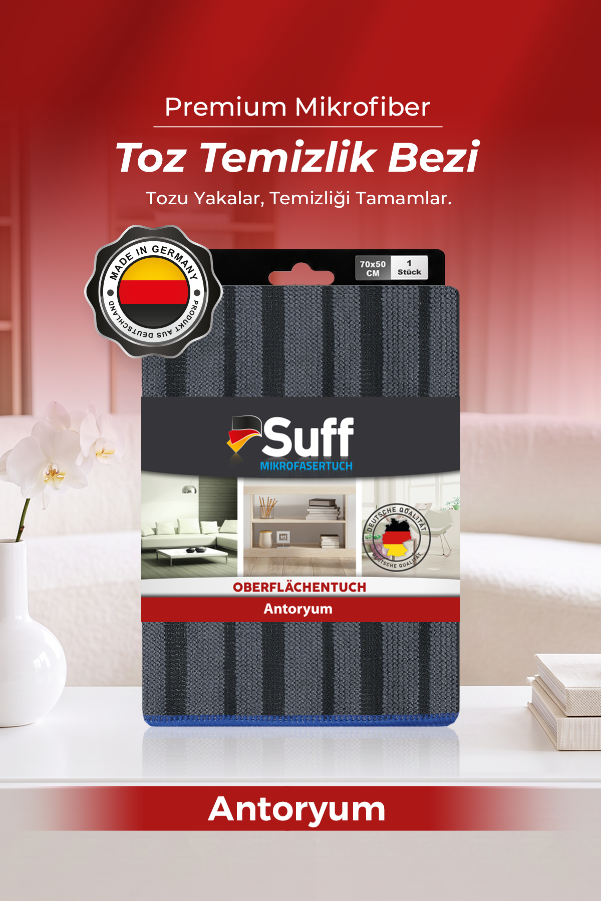 Suff Antoryum Statik Yüzey Bezi     70x50 