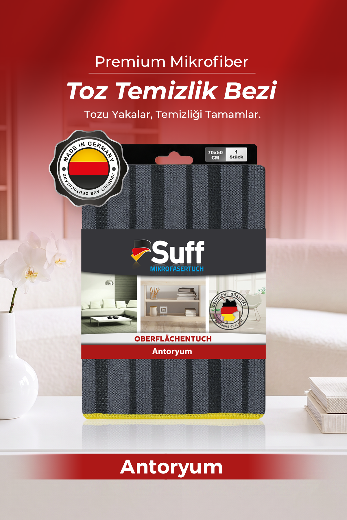 Suff Antoryum Statik Yüzey Bezi     70x50 
