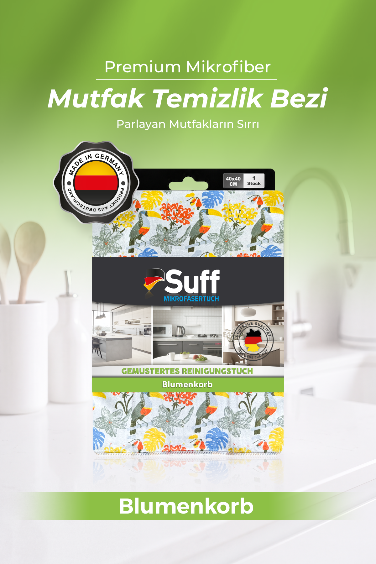 Suff Blumenkorb Mutfak Bezi  40x40 