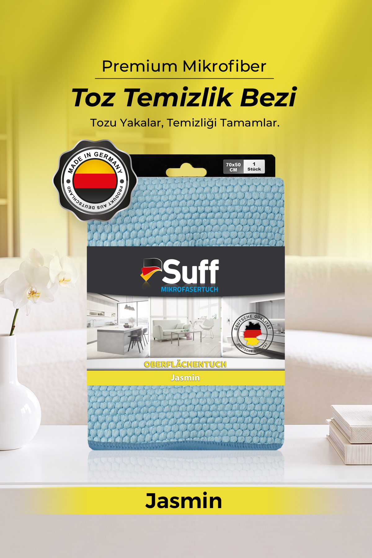Suff Jasmin Yüzey Temizlik Bezi 70x50 