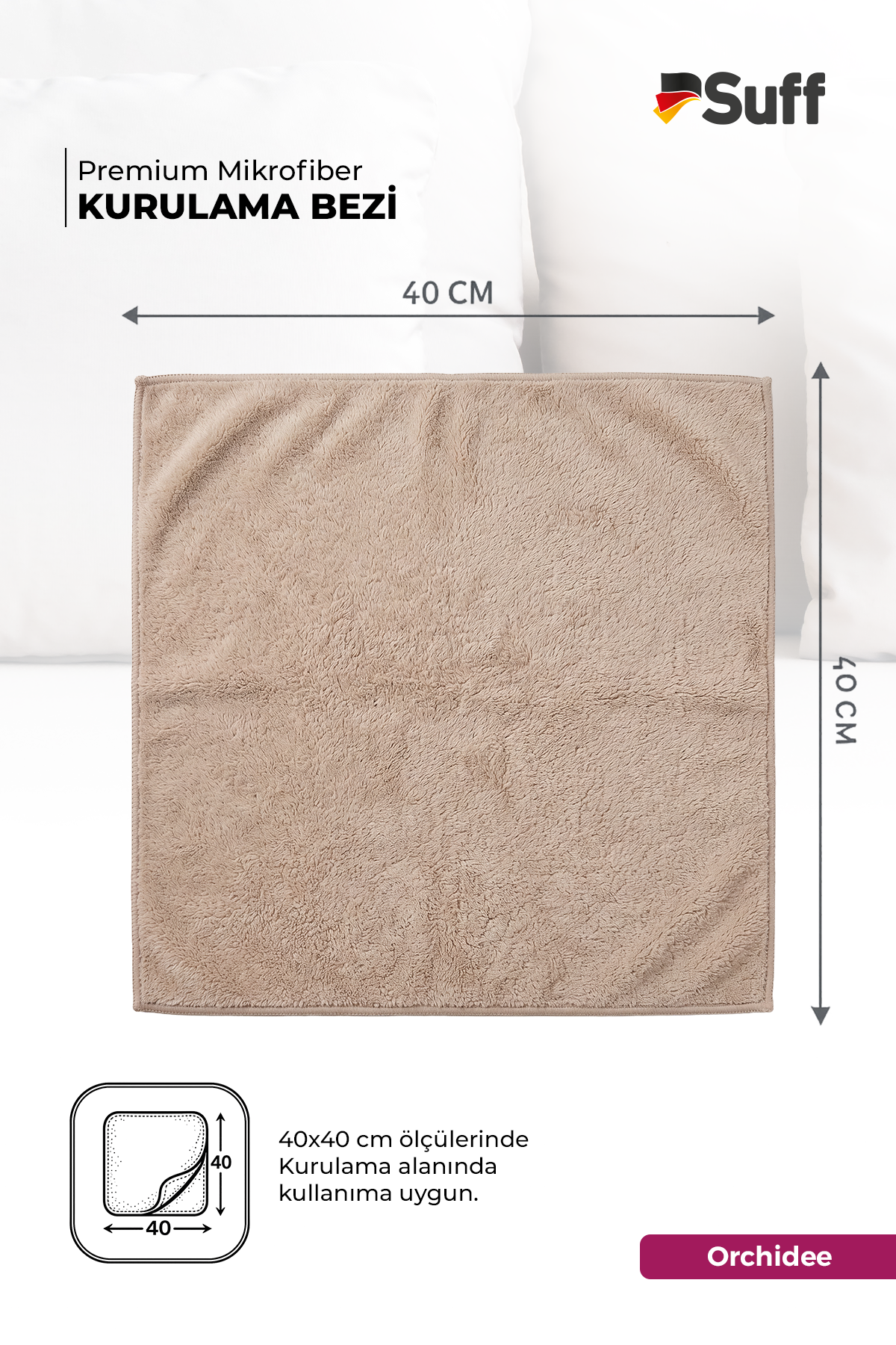 Suff Orchidee Kurulama Bezi     40x40 