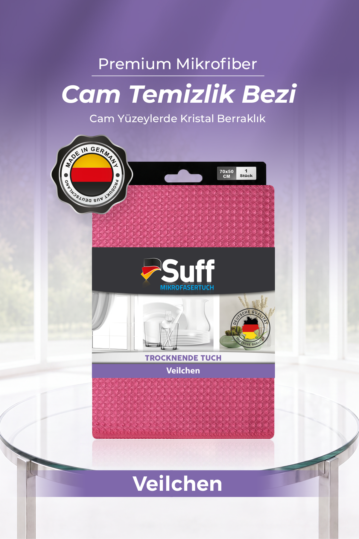 Suff Veilchen Kurulama Bezi     70x50 