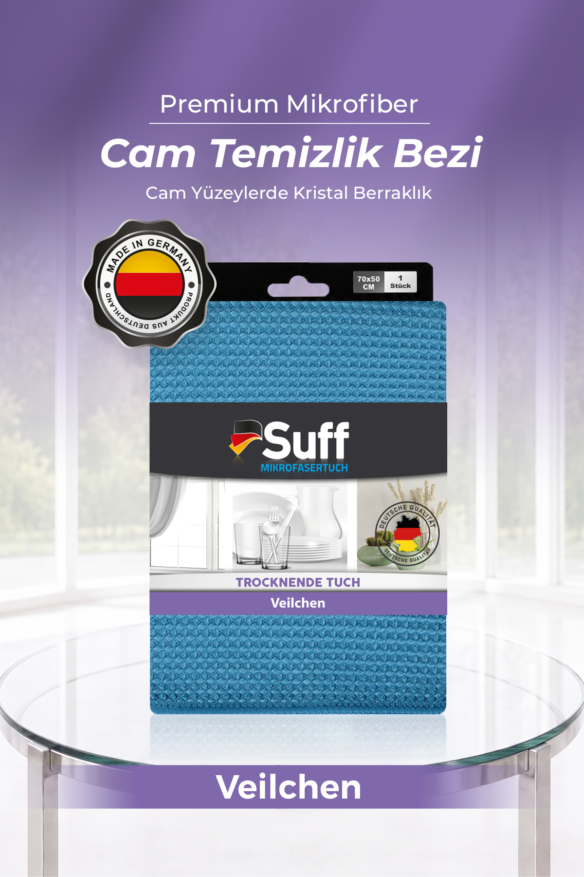 Suff Veilchen Kurulama Bezi     70x50 