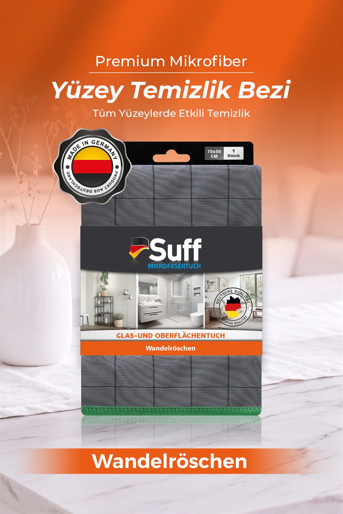 Suff Wandelröschen Yüzey Temizlik Bezi 70x50