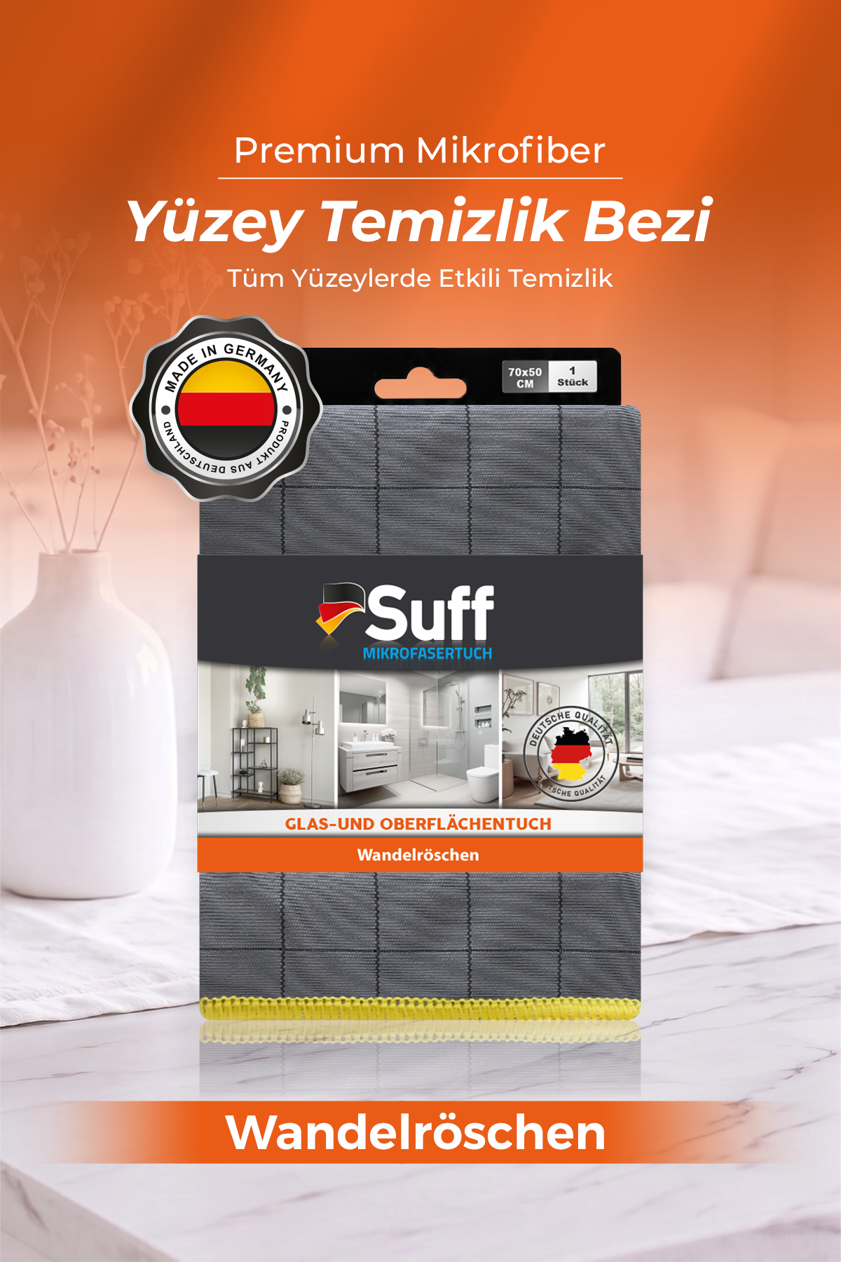 Suff Wandelröschen Yüzey Temizlik Bezi 70x50