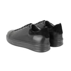 Aaron Siyah Erkek Deri Spor Ayakkabı