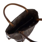 Abelard Kahve Kadın Monogram El Çantası