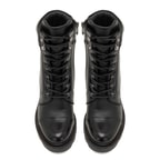 Abran Siyah Kadın Deri Bot