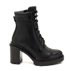 Abran Siyah Kadın Deri Bot