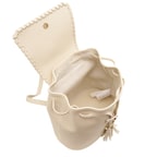 Abrial Beyaz Kadın Sırt Çantası