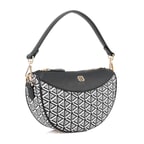 Aciano Siyah Kadın Monogram Omuz Çantası