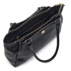 Adali Siyah Kadın Deri Omuz Çantası