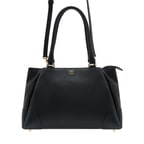 Adali Siyah Kadın Deri Omuz Çantası