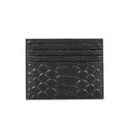 Addys Siyah Kadın Deri Kartlık